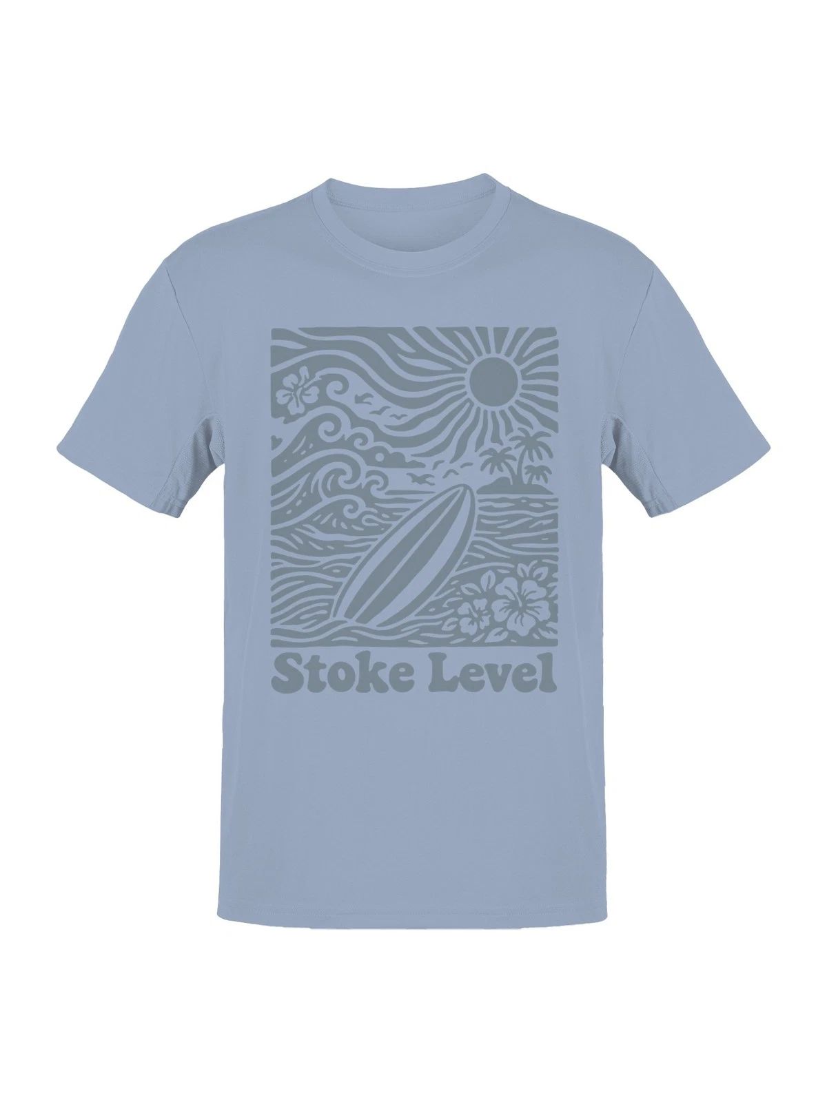 Surf Stoke Level Beach Vibes Men's T-shirt