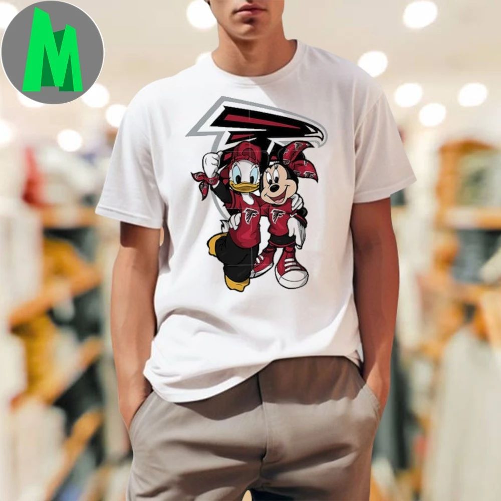 Daisy Minnie Atlanta Falcons Logo 2025 Shirt