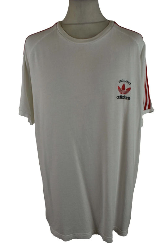 ADIDAS England White T-Shirt size XL Mens Outdoors Outerwear Menswear