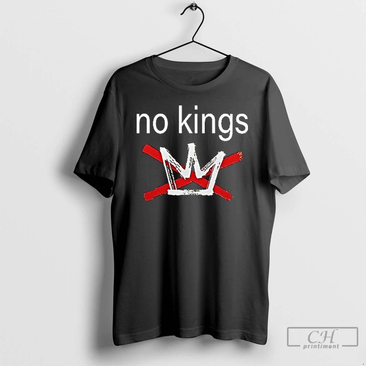 Classic No Kings In America Since 1776 Logo Shirts
