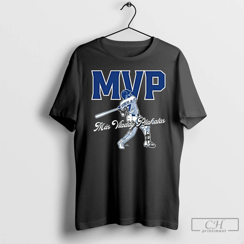 Classic Blue Jays Mas Vladdy Plakitas Mvp T Shirts