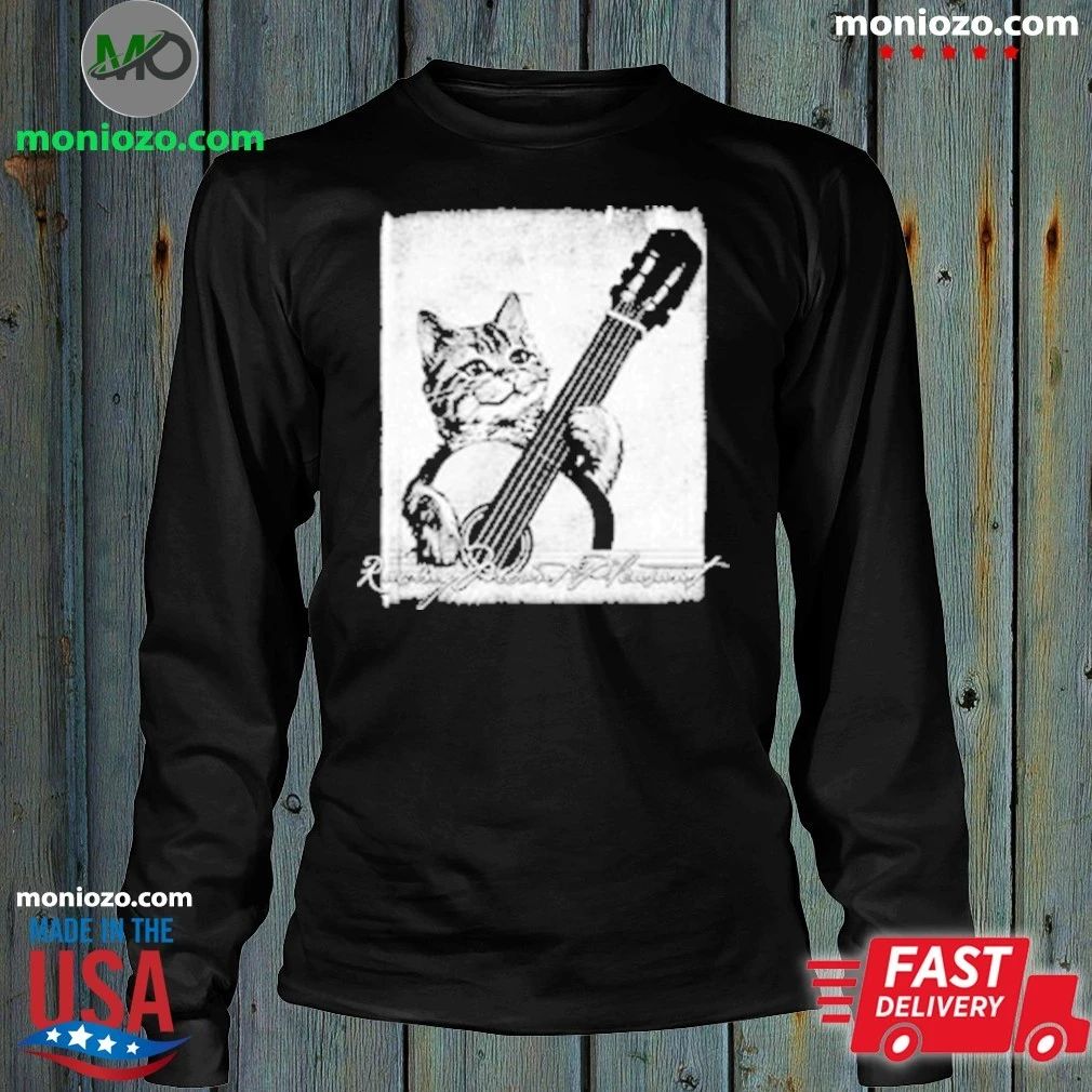 Racing Mount Pleasant Guitar Cat T-Shirt