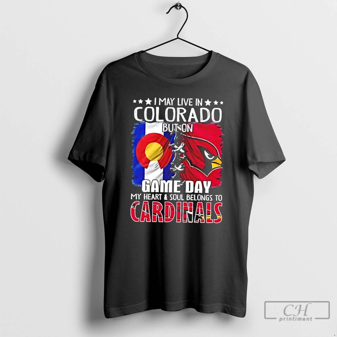 Premium I May Live In Colorado But On Gameday My Heart And Soul Belongs To