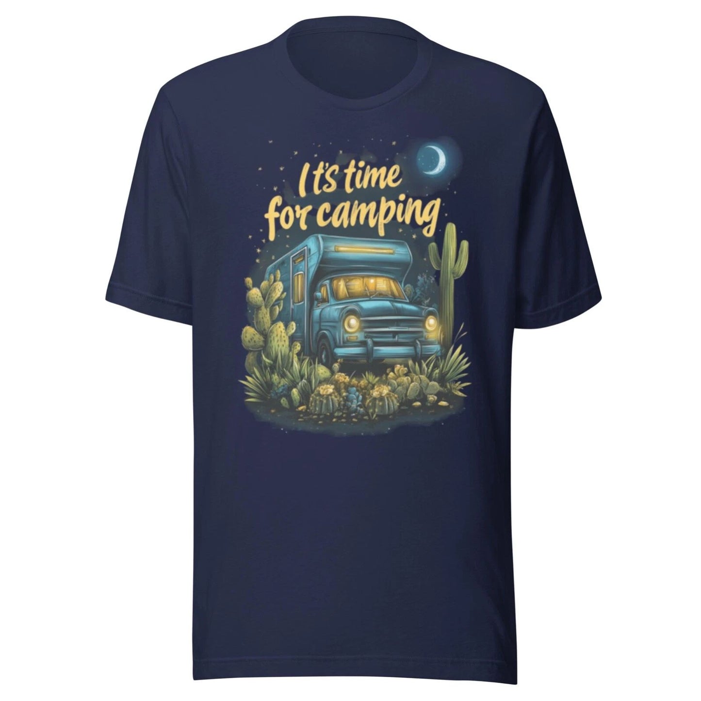 CAMPING SHIRT - TRAVEL RV ROAD TRIP - BLUE - ALL SIZES T-SHIRT