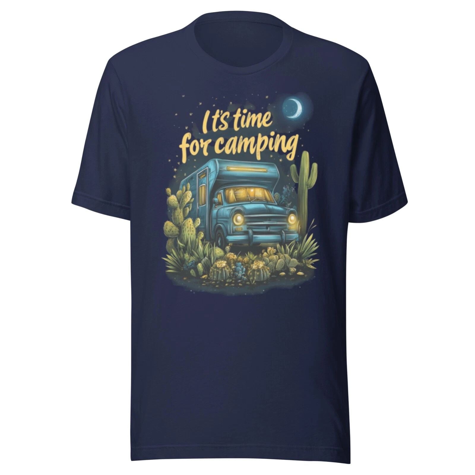 CAMPING SHIRT - TRAVEL RV ROAD TRIP - BLUE - ALL SIZES T-SHIRT