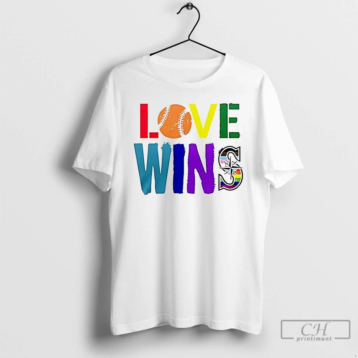 Classic Julio Rodriguez Mariners Love Wins 2025 T Shirts