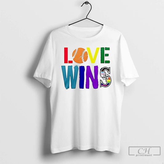 Classic Julio Rodriguez Mariners Love Wins 2025 T Shirts