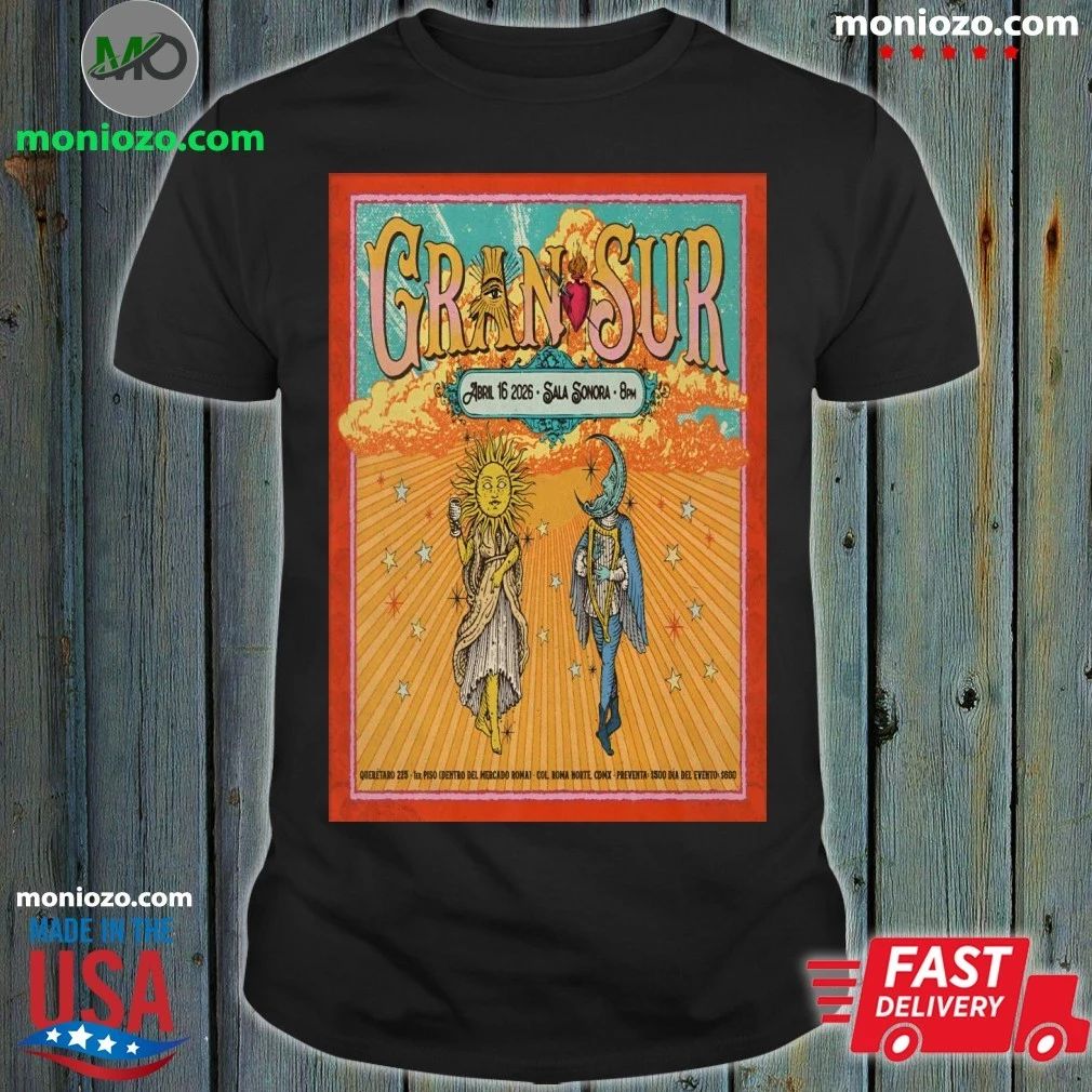 Gran Sur Apr 16 2026 Roma Norte Mexico City Poster Shirt