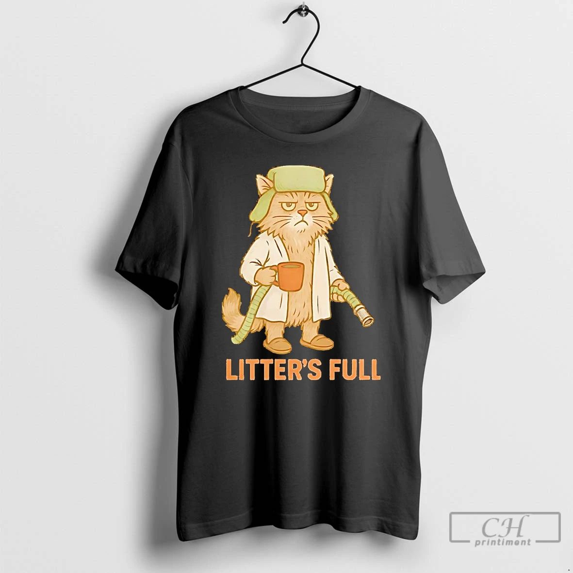 Premium Cat Cousin Eddie Litters Full T Shirts