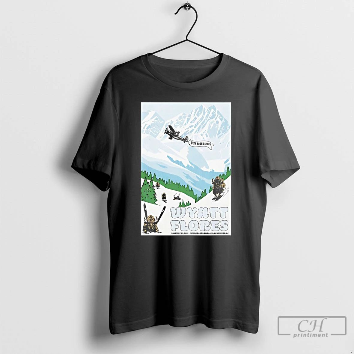 Premium Wyatt Flores Commodore Ballroom Vancouver Bc Nov 9th 2025 T Shirts