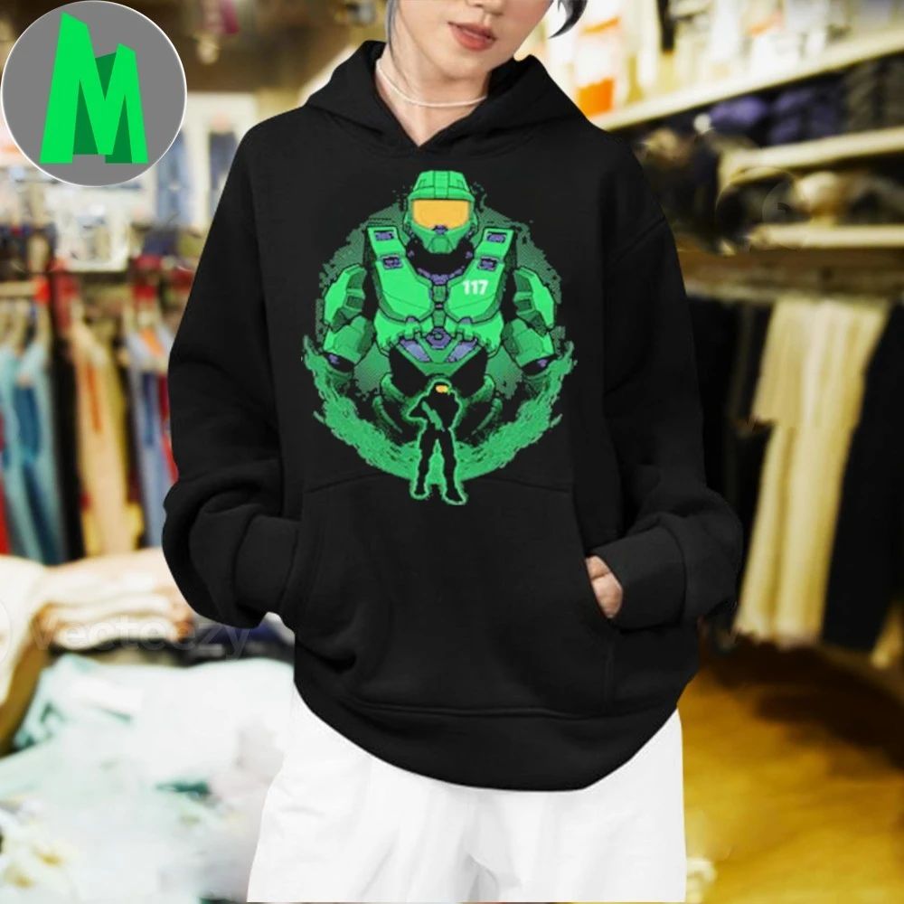 Master Chief Spartan-117 Shadowwork Shirt