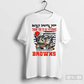 Classic Cleveland Browns Bluey Salute You Thank You To All Veterans T Shirts