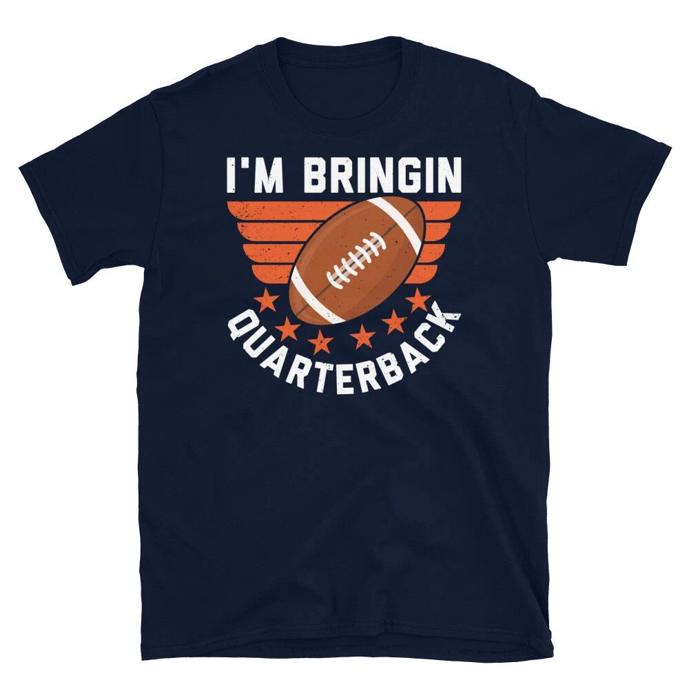 I'm Bringin Quarterback American Fantasy Football Short-Sleeve Unisex T-Shirt