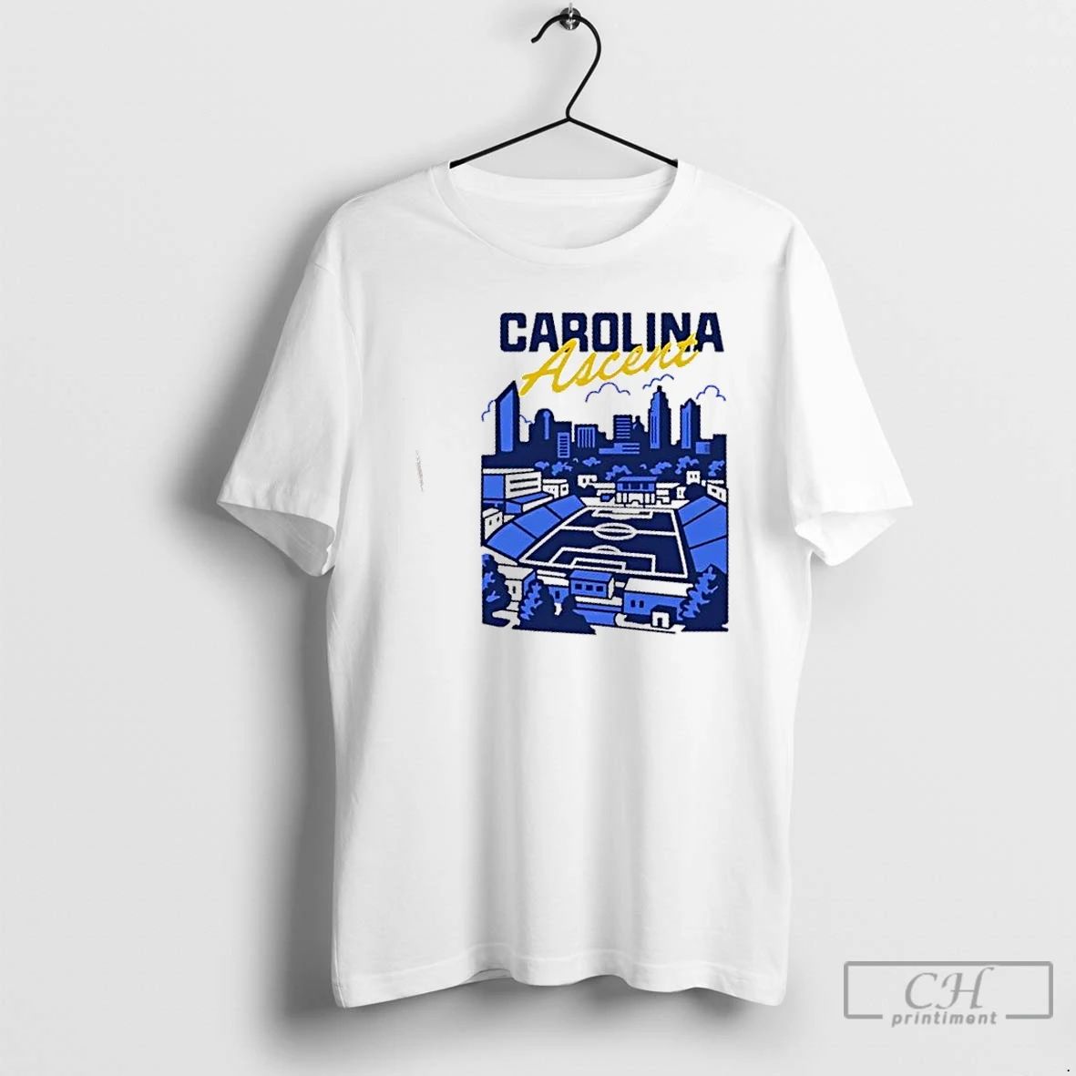 Classic Carolina Ascent Football Stadium T Shirts