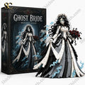 Ghost Bride Gothic Wedding Collector Display Building Brick Set