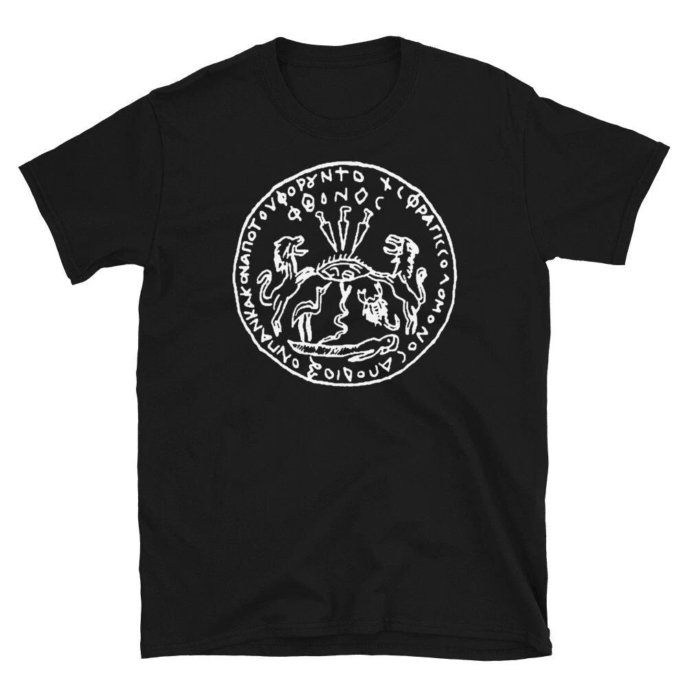 Evil Wizard Occult Magical Talisman Evil Eye Sorcerer ancient alchemist T-Shirt