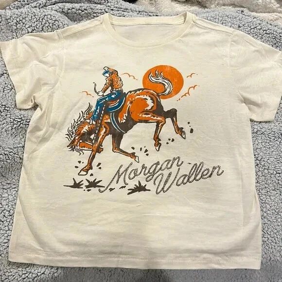 Morgan Wallen Cowboy natural Graphic T shirt Unisex Reprint tee NH14803