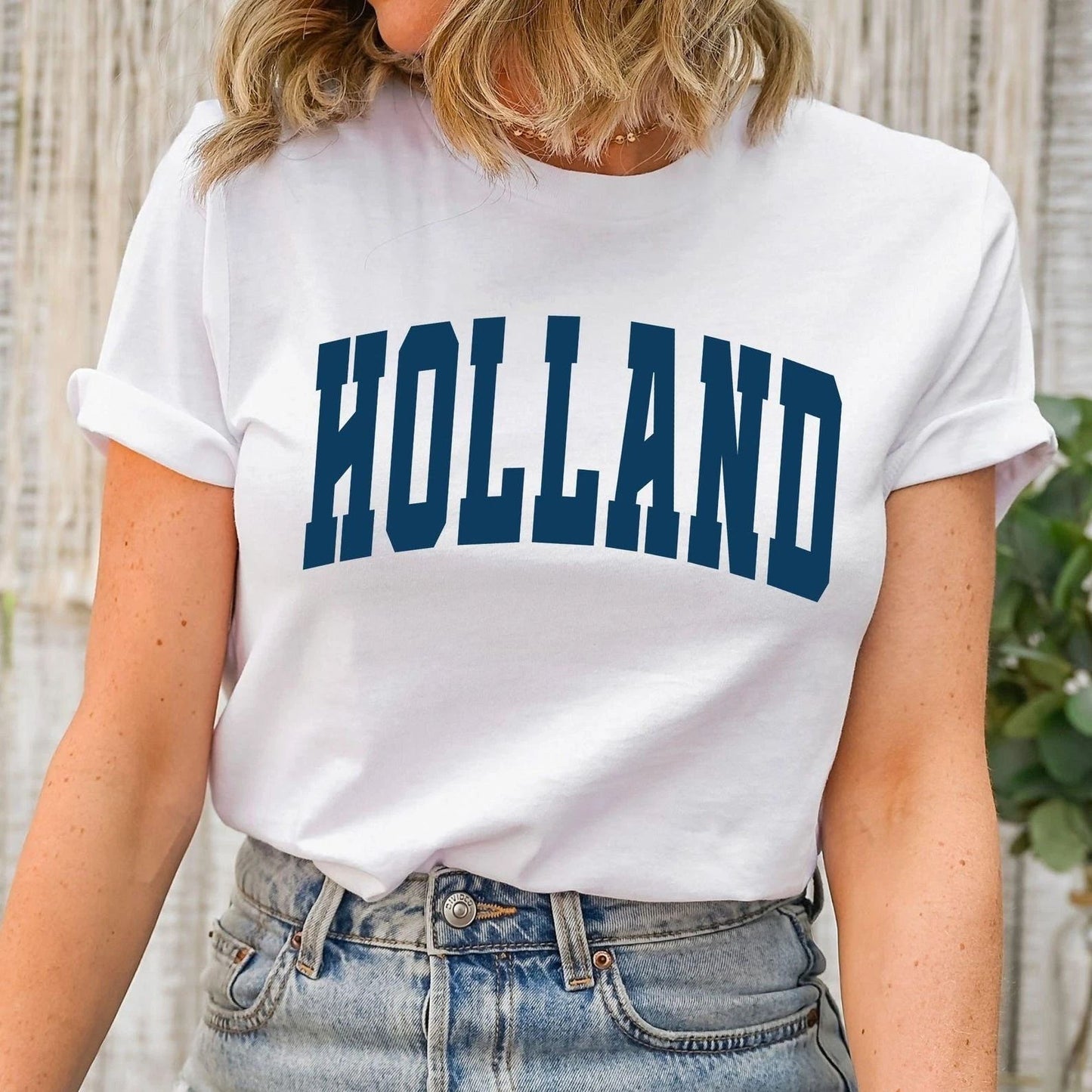 Holland T-Shirt Travel Gift for Holland Trip Lovers Souvenir Tee