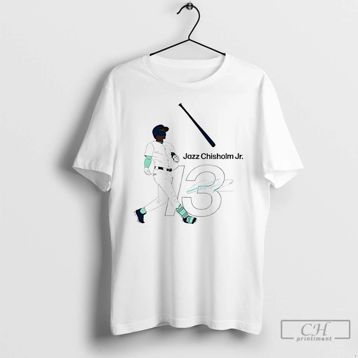 Premium Jazz Chisholm Jr Jazz Bat Flip New York Yankees T Shirts