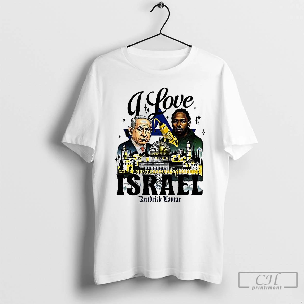Classic Kendrick Lamar I Love Israel T Shirts