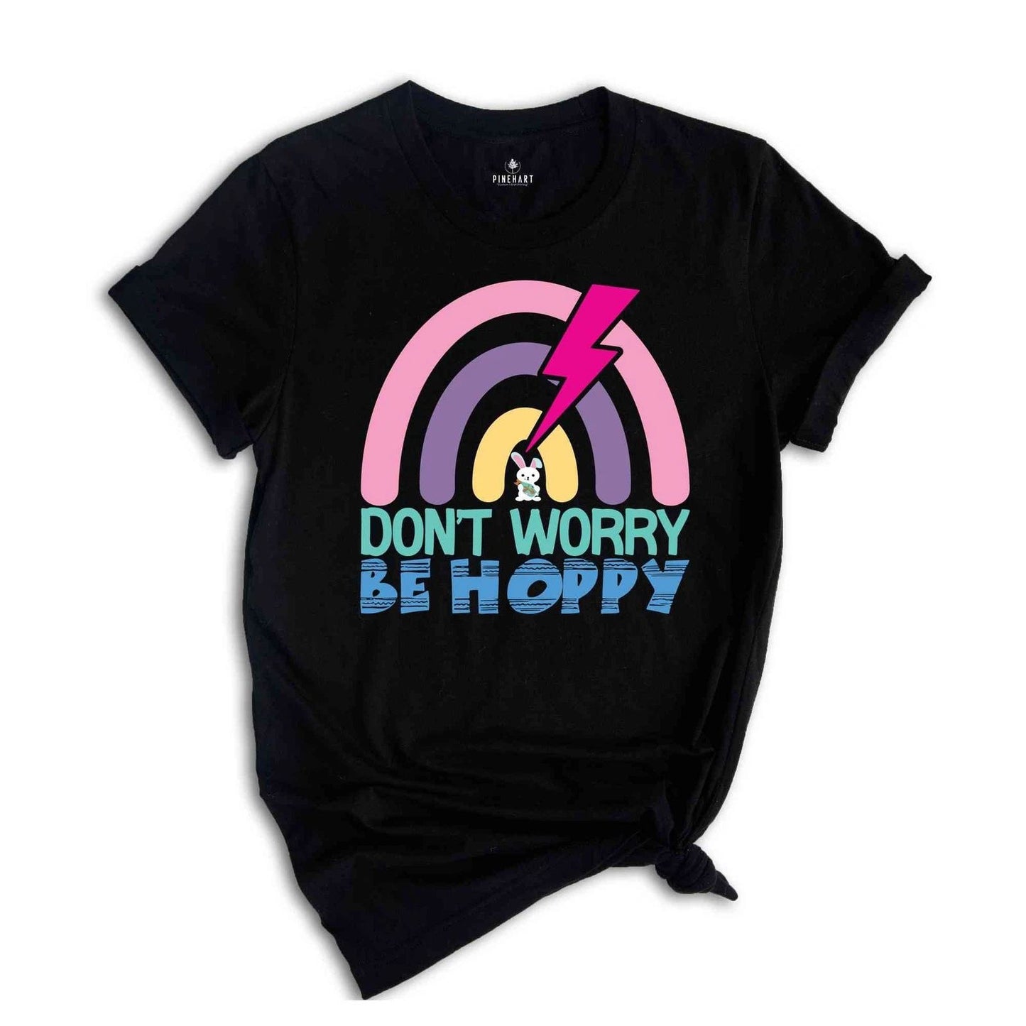 Don't Worry Be Hoppy Shirt, Student Shirt, Cute Easter Shirt, Happy Easter Day,