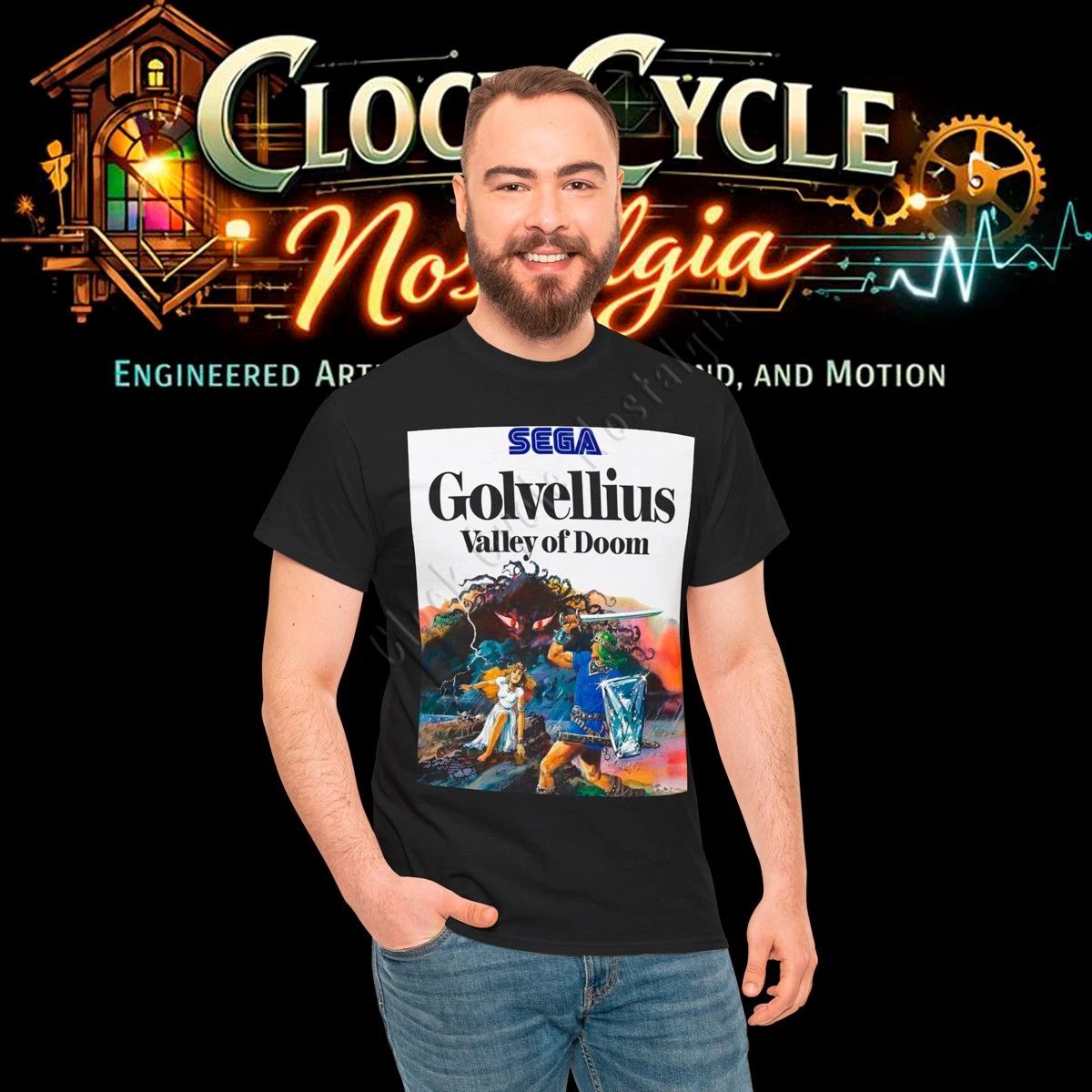 Golvellius: Valley of Doom T-Shirt | Sega Master System 80's Vintage Video Game