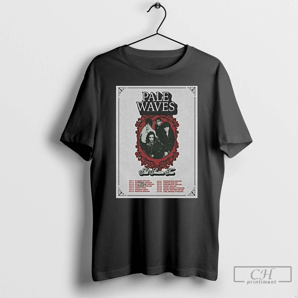 Premium Pale Waves Uk Ireland 2025 Still Smitten Tour Long Sleve T Shirts