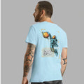 Men Printed Classic Fit Round Neck T-Shirt | Stylish Graphic Print Casual Cotton