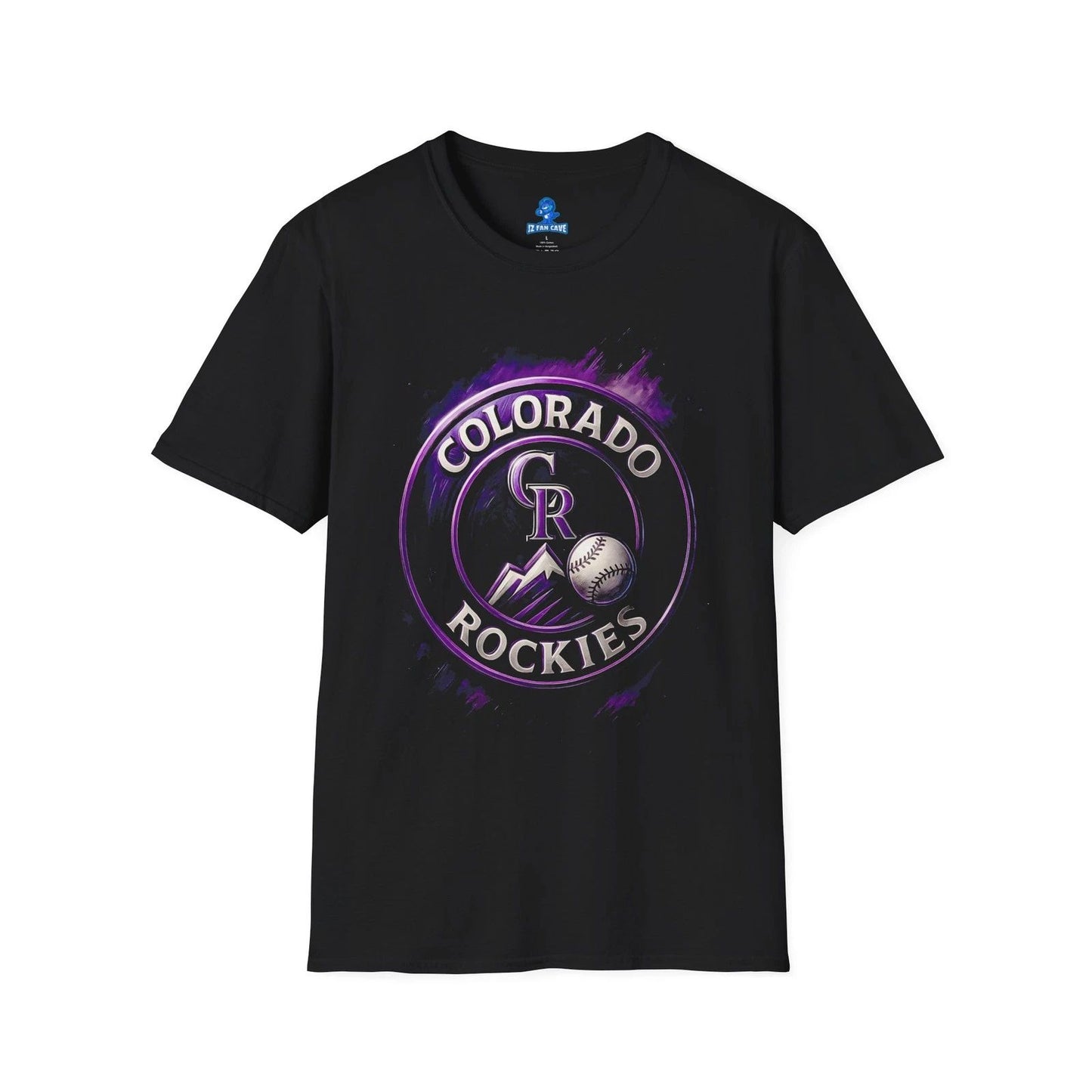 Colorado Rockies Urban Street Style T-Shirt | Rockies Baseball Tee