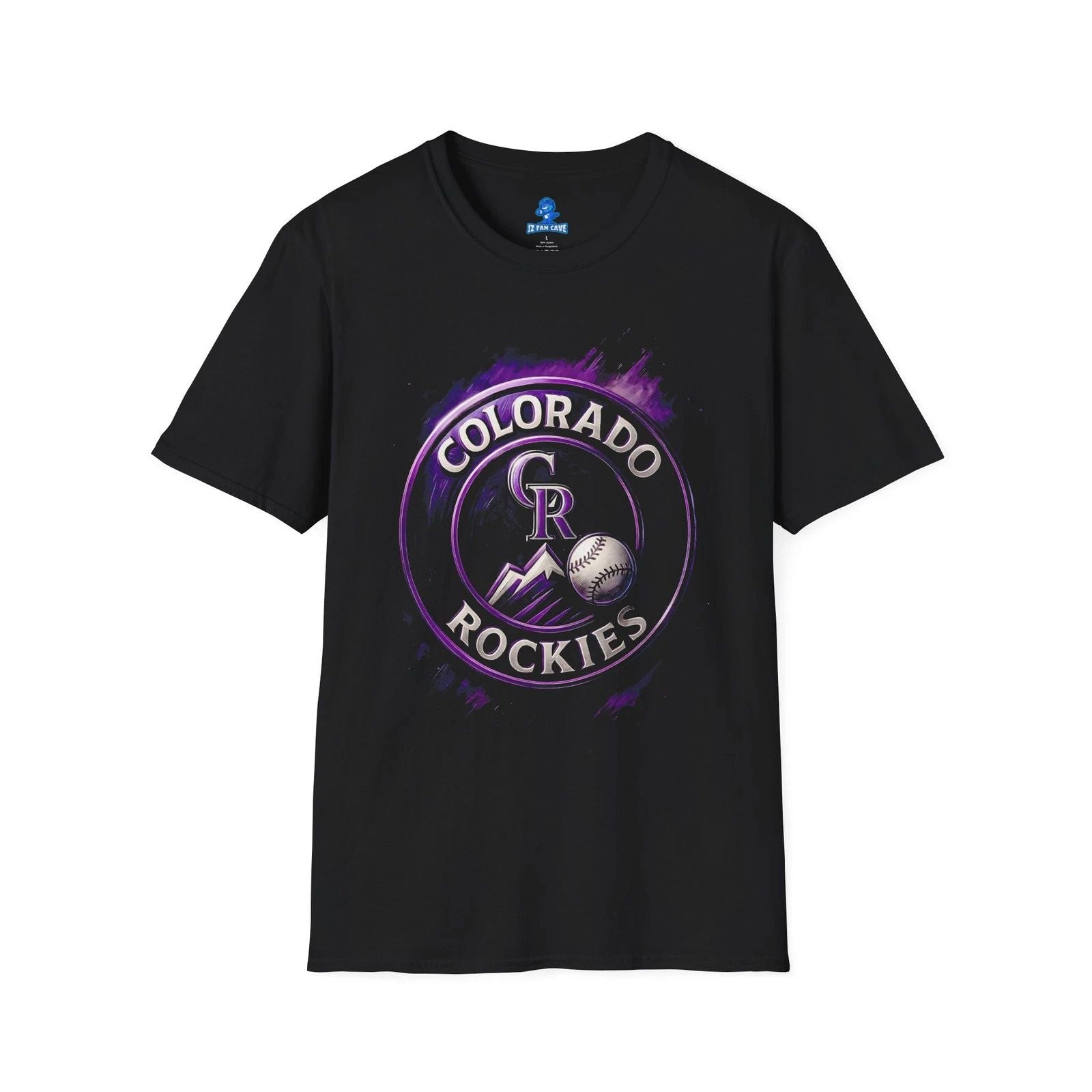 Colorado Rockies Urban Street Style T-Shirt | Rockies Baseball Tee