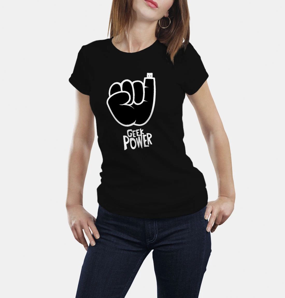 Geek Power tshirt geeky tshirt gamer