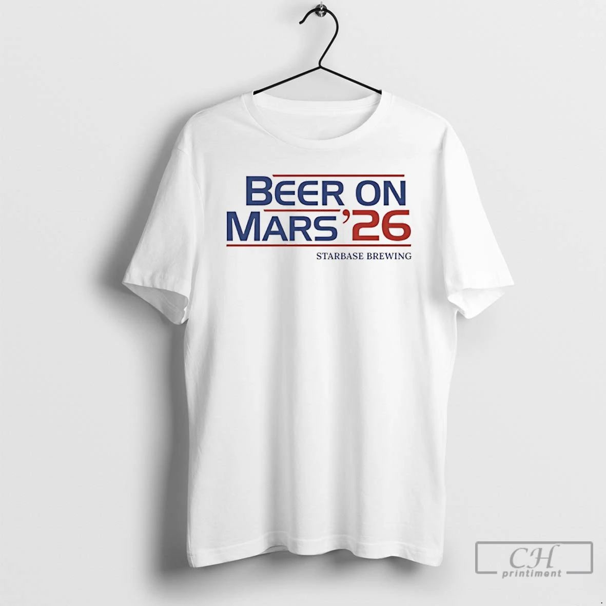 Classic Beer On Mars 26 Starbase Brewing T Shirts