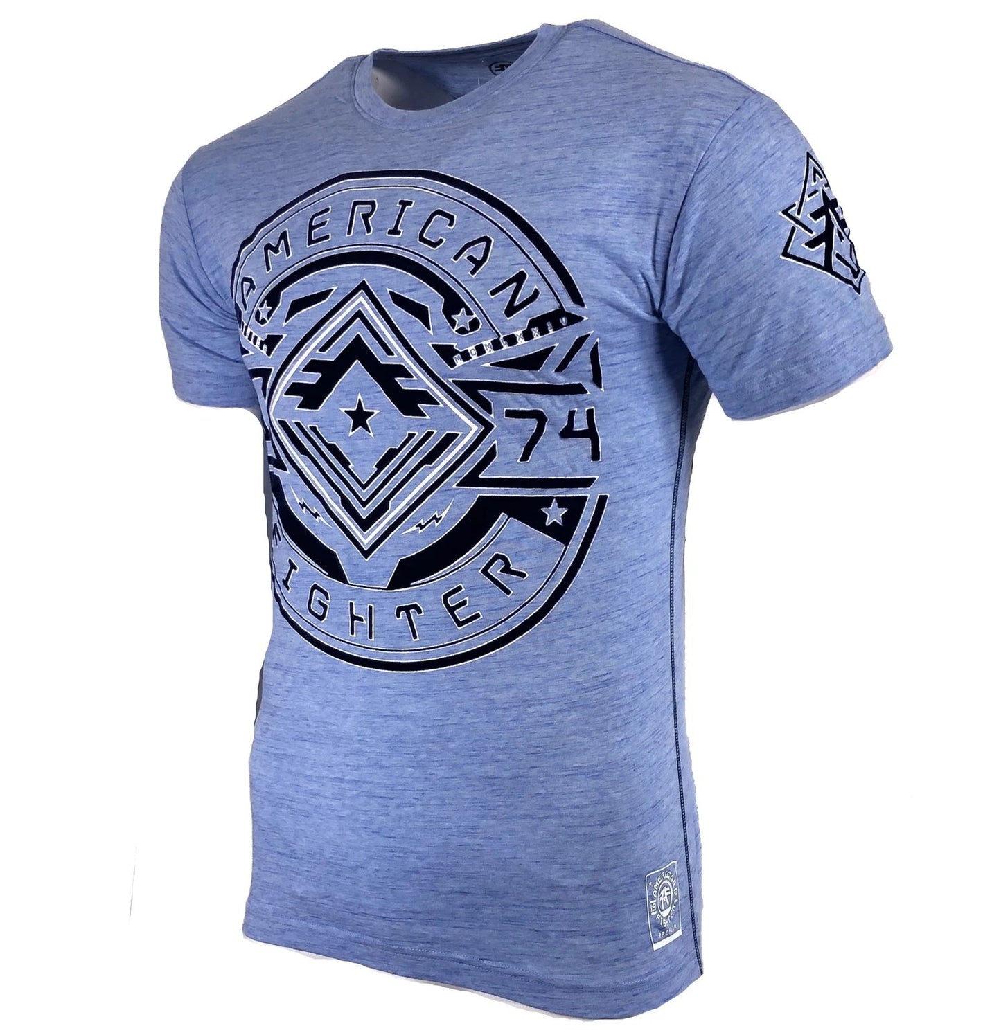 AMERICAN FIGHTER Men's T-Shirt SPRINGDALE Athletic Biker MMA S-4XL