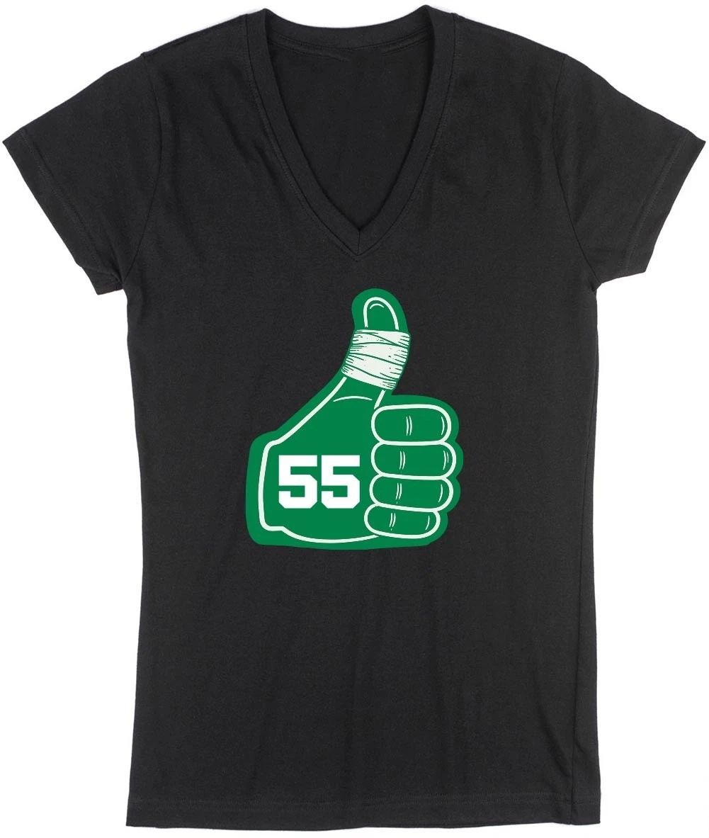 Baylor Scheierman Thumbs Up Celtics LADIES V-Neck Shirt T-Shirt