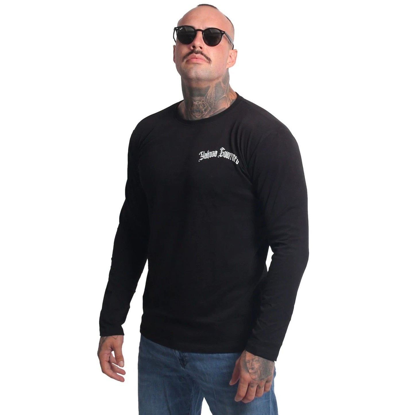 New Yakuza Men's Guerrero Long Sleeve T-Shirt - Black