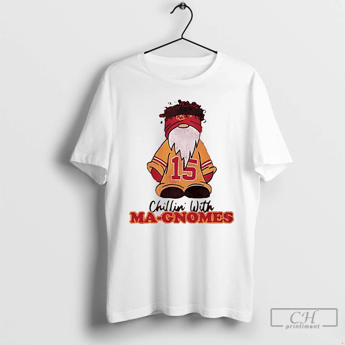 Classic Patrick Mahomes Gnomes Chillin With Ma Gnomes T Shirts