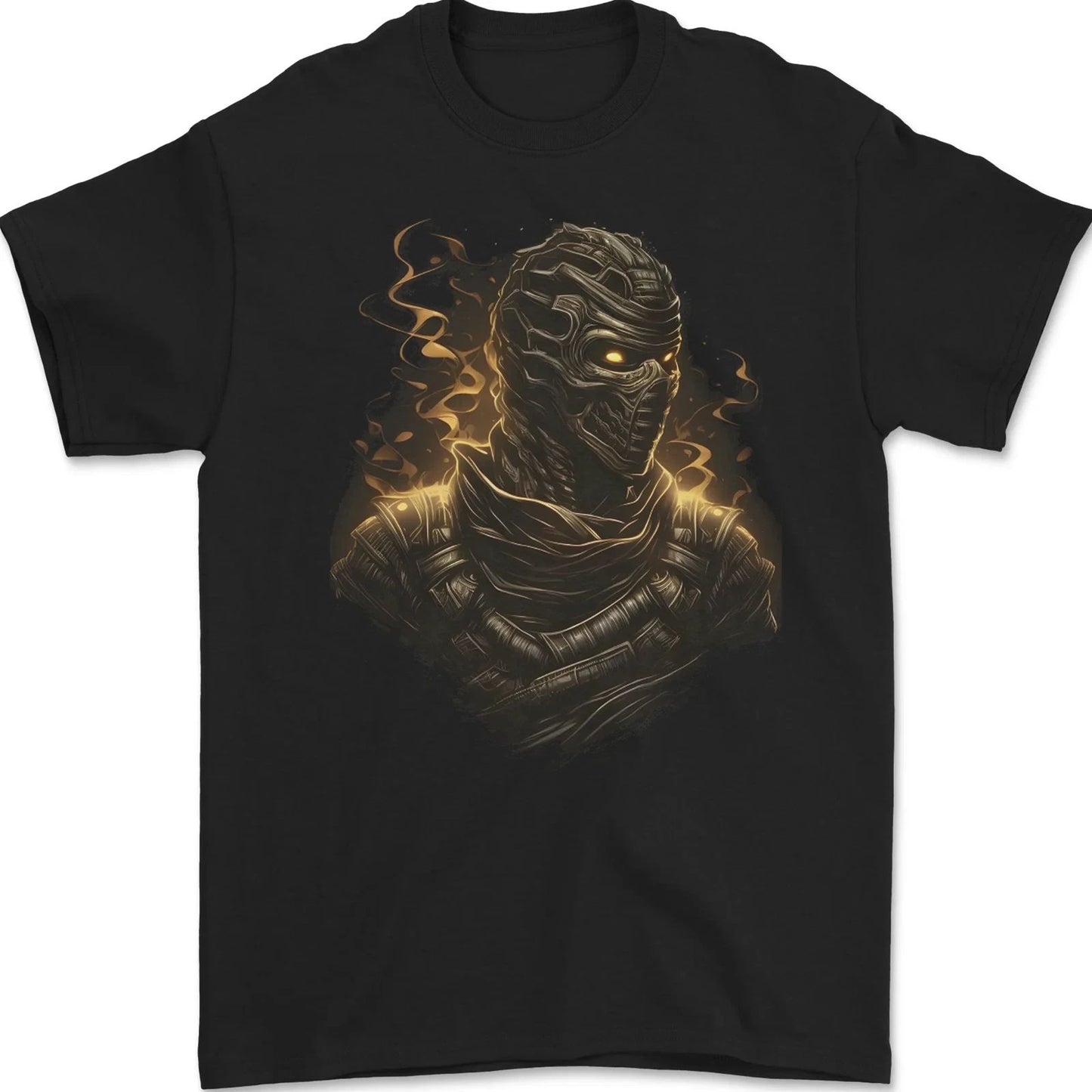 Mummy From Hell Demon Skull SCI-FI Mens T-Shirt 100% Cotton