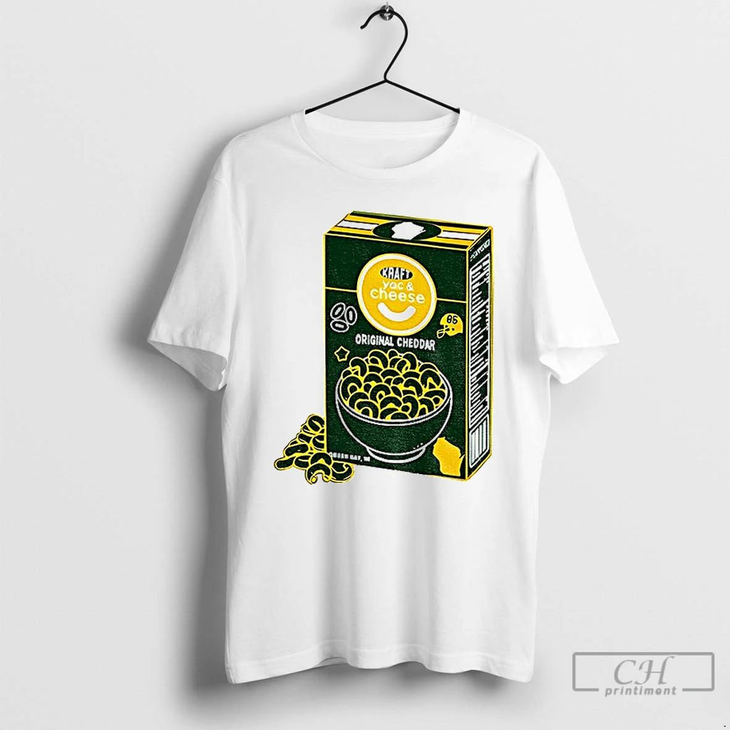 Classic Green Bay Tucker Kraft Kraft Mac N Cheese T Shirts