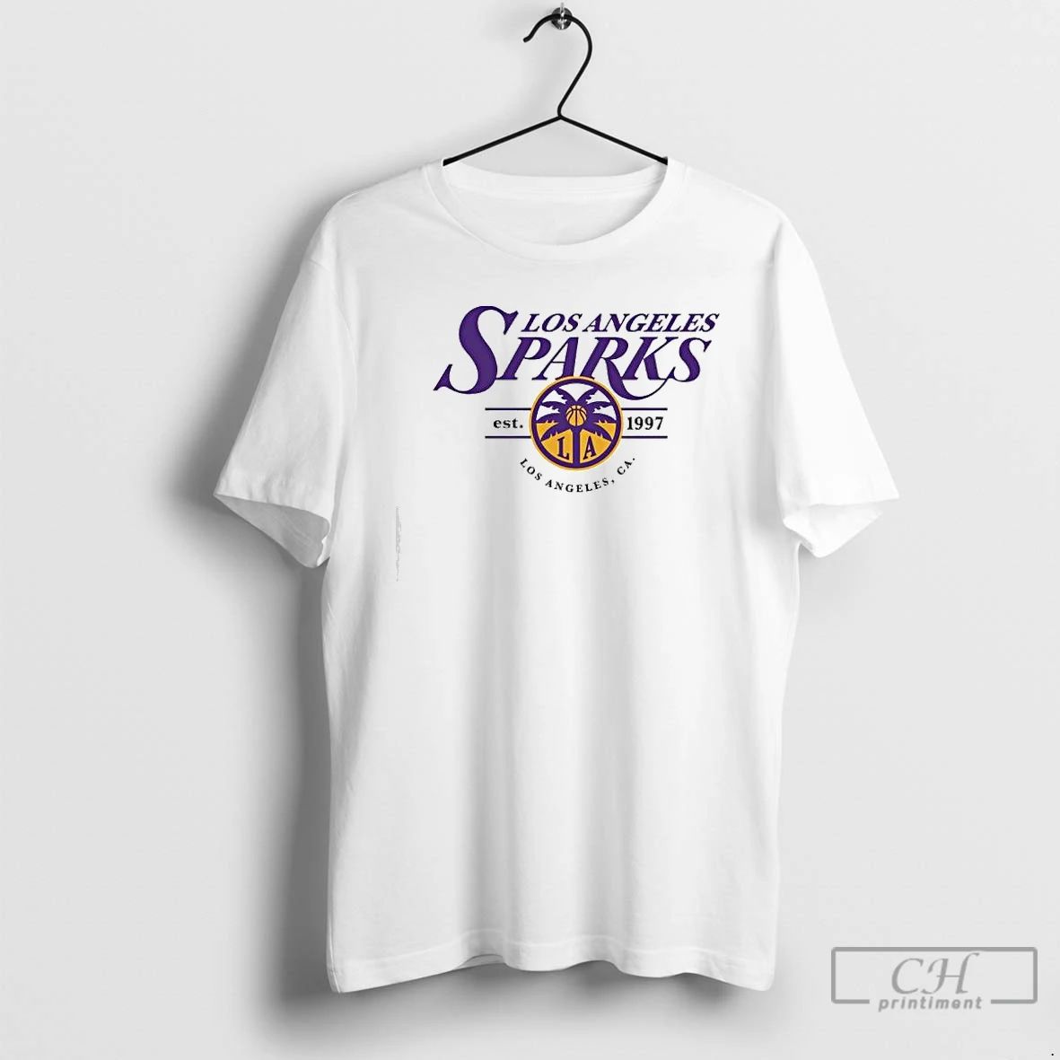 Premium Los Angeles Sparks Est 1977 Los Angeles Ca T Shirts