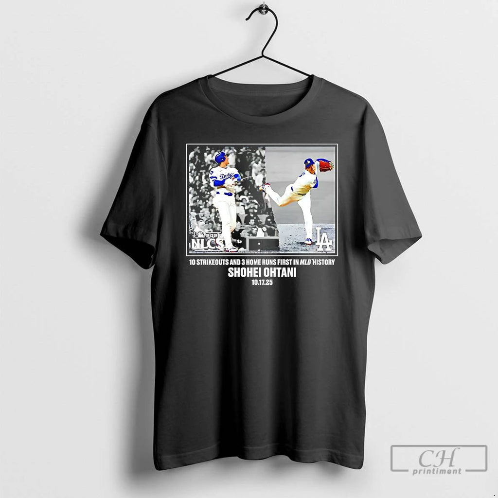 Classic Shohei Ohtani Los Angeles Dodgers 2025 Mlb Postseason Moment T Shirts