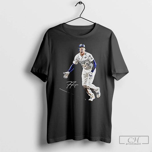 Classic Freddie Freeman Los Angeles Dodgers Walk Off Baseball Mlb Signature T Shirts