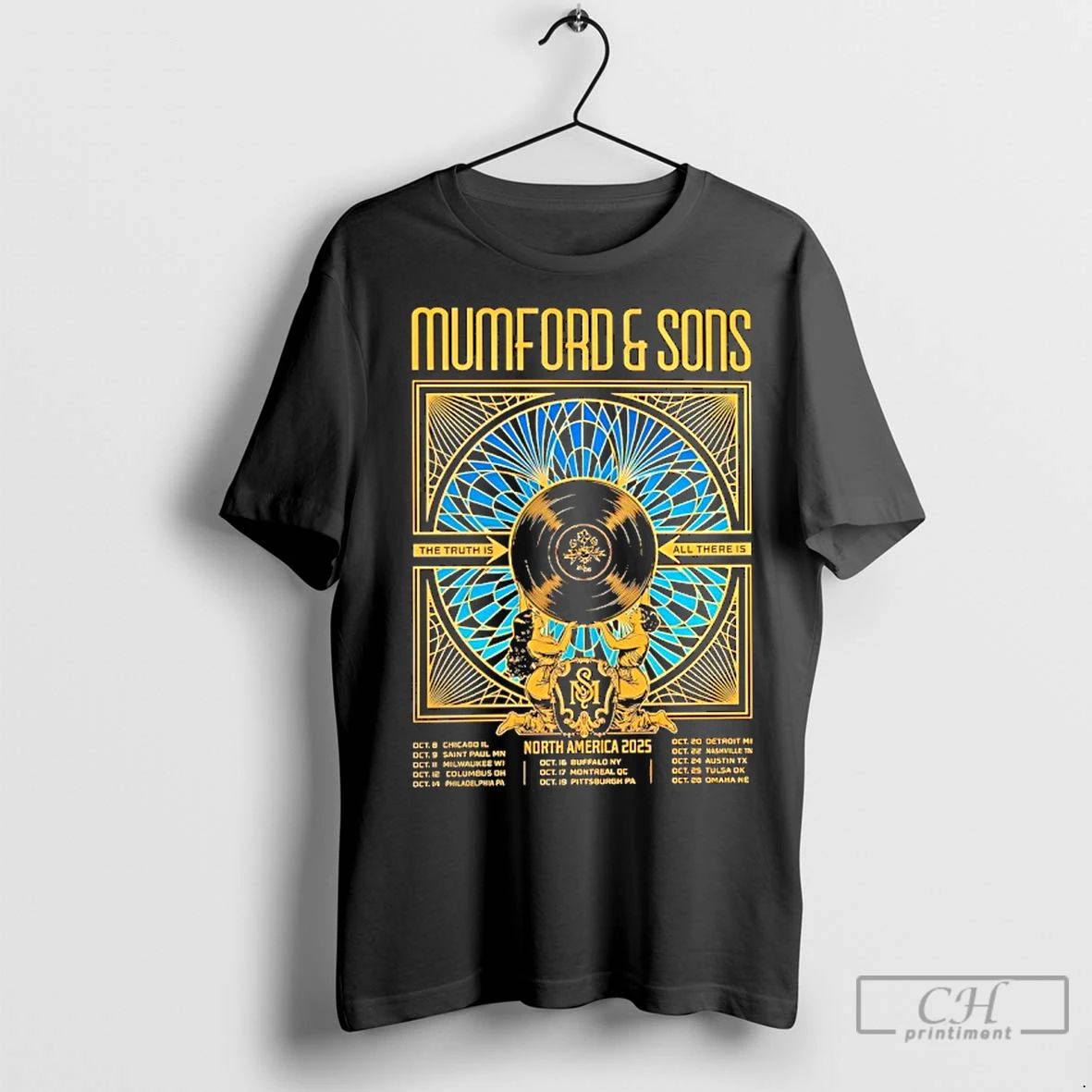 Classic Mumford Sons 2025 North America Tour