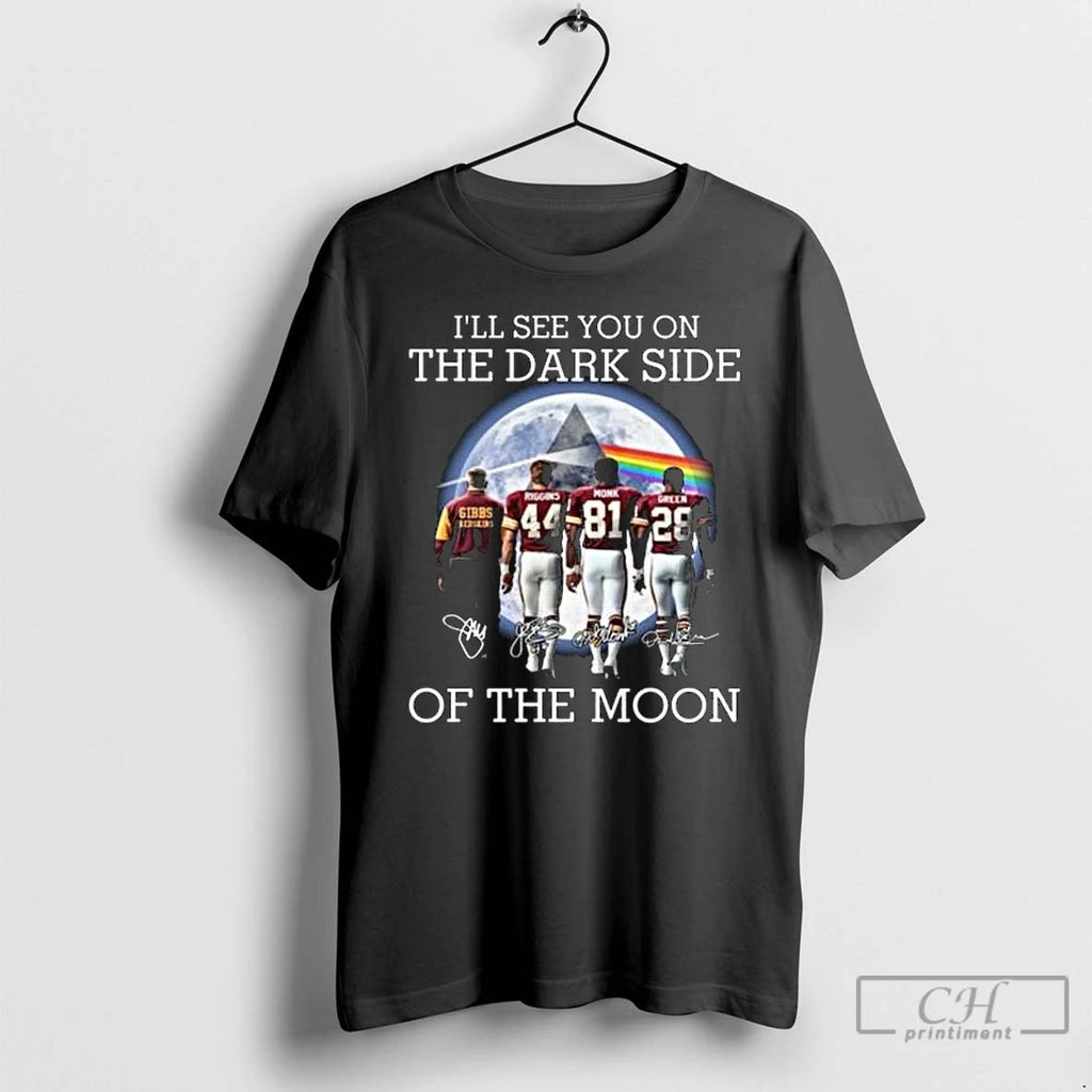 Classic Ill See You On The Dark Side Of The Moon Washington Redskins Legends Signatures