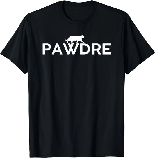 BEST! Pawdre Cat Dad Father's Day Lover Tee Size S-3XL