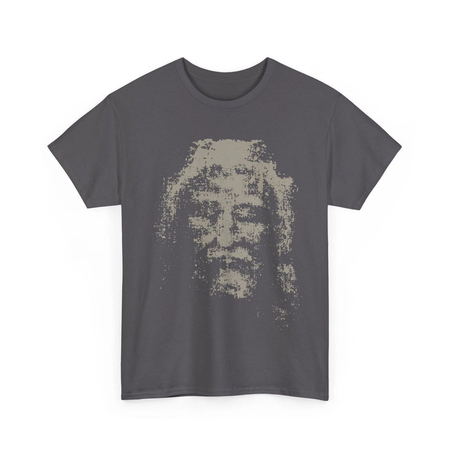 Shroud of Turin Jesus Christ Face Christian Faith Unisex Cotton T-Shirt