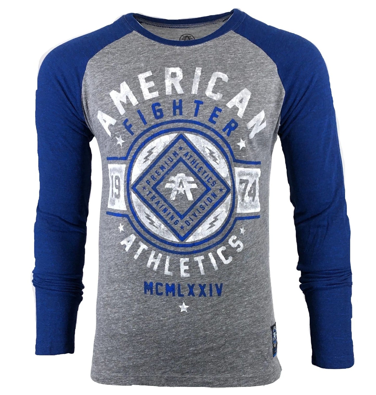 AMERICAN FIGHTER Men's T-Shirt CHESTNUT HILL Long Sleeve Shirt Athletic Biker