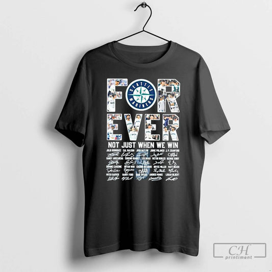 Classic For Ever Not Just When We Win Signature T Shirts