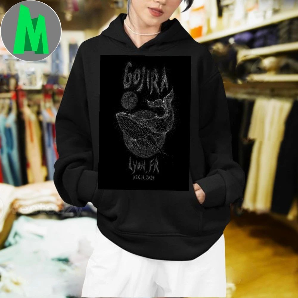Gojira December 10 2025 At LDLC Arena Show Poster Shirt