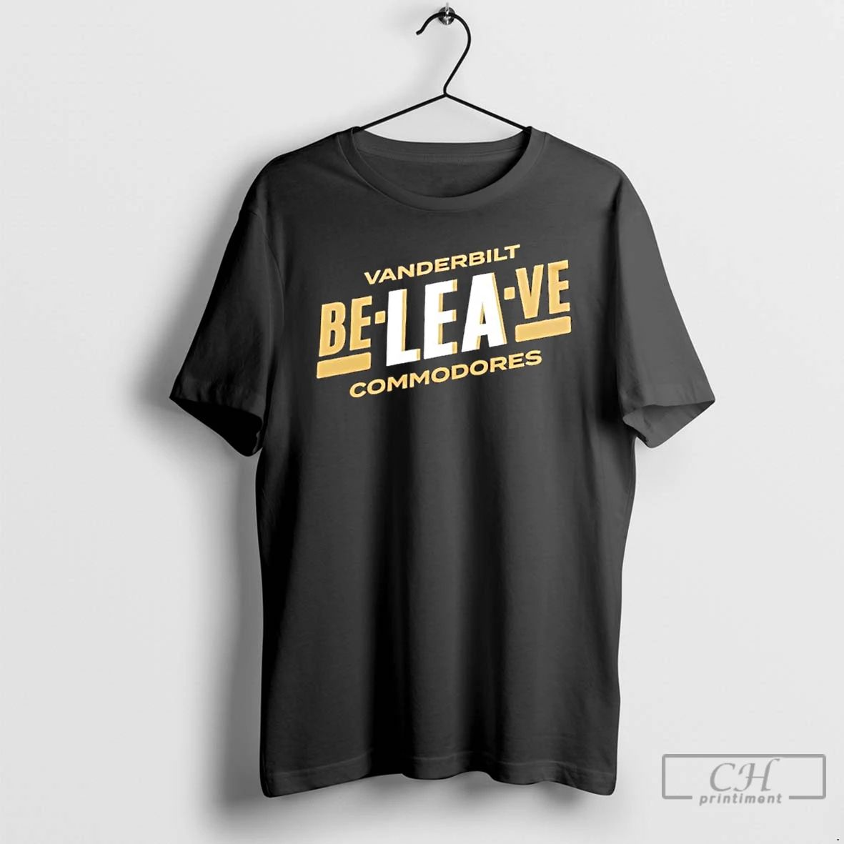 Premium Vanderbilt Commodores Football Be Lea Ve 2 Sided T Shirts