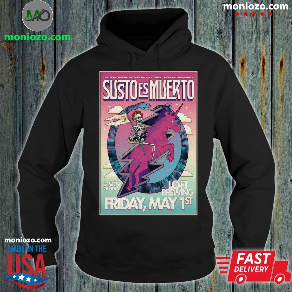 Original Susto Es Muerto May 1 2026 In Charleston SC Poster Shirt